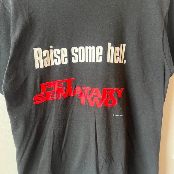 Vintage Pet Cemetery 2 Promo Tee - Picture 2 of 7